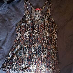 Autumn Print Tank Top